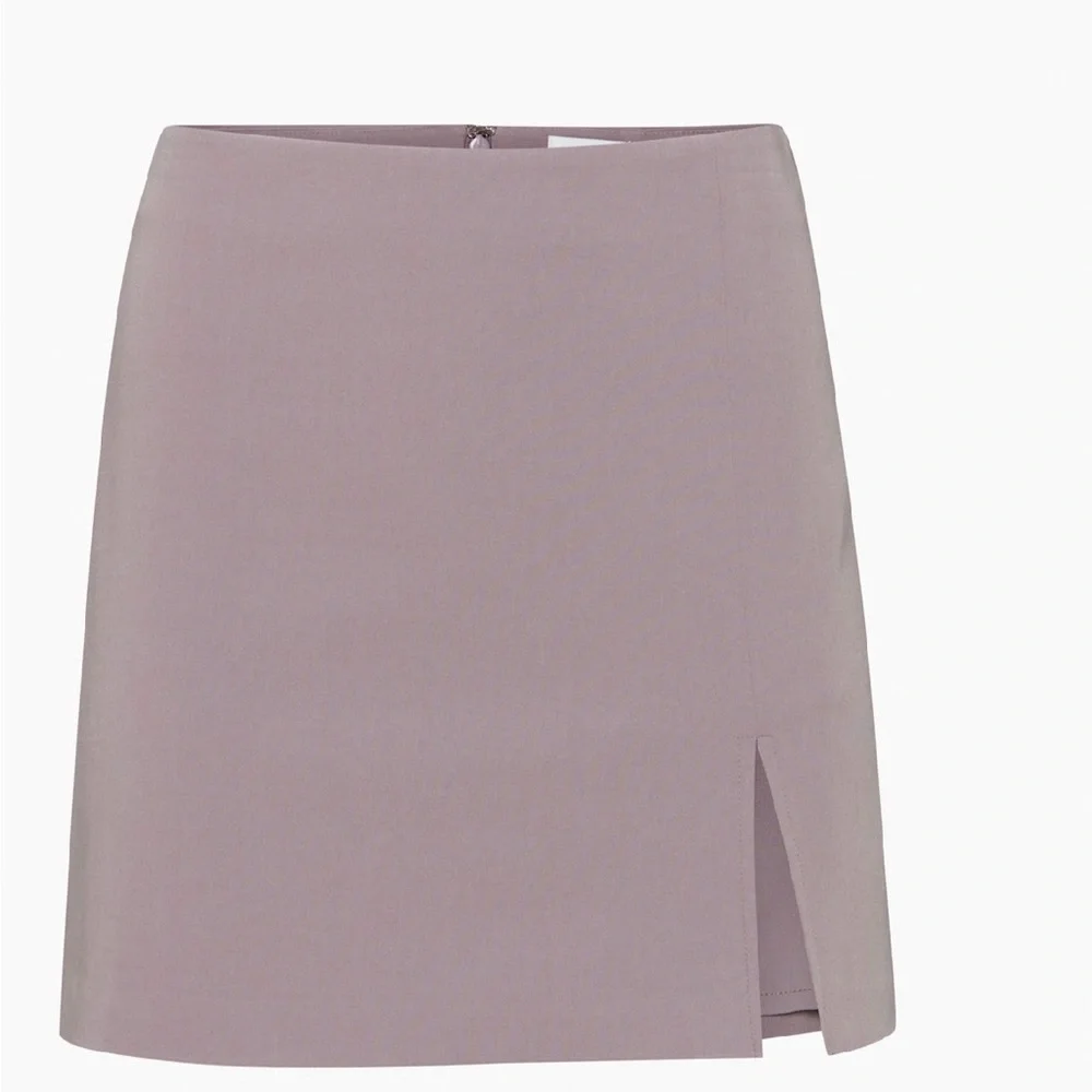 Aritzia Sunday Best Lilac Mini Skirt - Picture 2 of 5